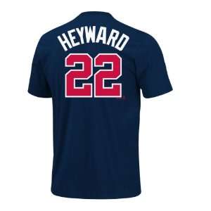  Atlanta Braves Jason Heyward MLB Player Name & Number T 