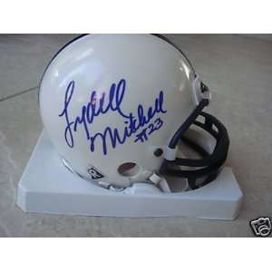 Lydell Mitchell Penn St. Nittany Lions Signed Helmet  