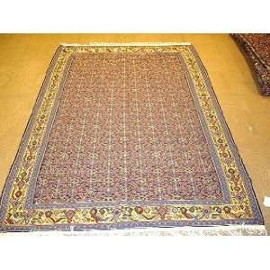  5x7 Hand Knotted Senneh Persian Rug   73x51