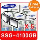 Samsung 3D Glasses SSG 3100 GB Active 2011 new 5 Pair  