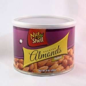 Almonds Roasted 15 Oz Salted From Nut Shell $8.99  Grocery 