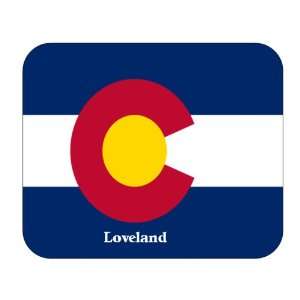  US State Flag   Loveland, Colorado (CO) Mouse Pad 