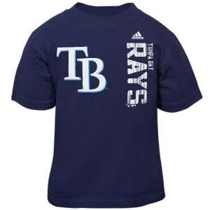   Bay Rays Toddler Navy Blue The Loudest T shirt
