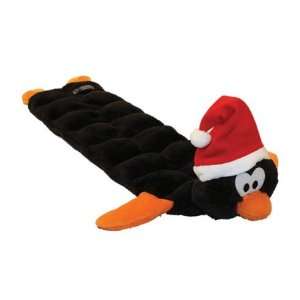  Kyjen Holiday Long Body Squeaker Mat   Penguin Pet 