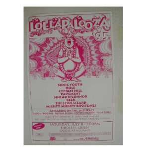   Bosstones Handbill Poster Lollapalooza 