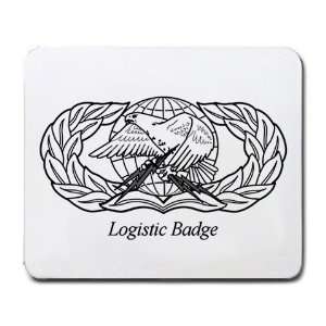  Logistic Badge Mouse Pad