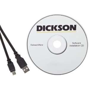   for Dickson Data Loggers, 21CFR11 Compliant, CD, with 6 USB Cable