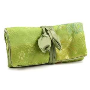  Outlet Item Jojos Silk Jewelry Roll   Lime Kitchen 