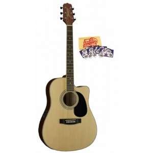  Jasmine by Takamine ES35C Dreadnought Acoustic Electric 