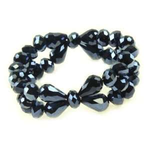  Black Crystal Bracelet Jewelry