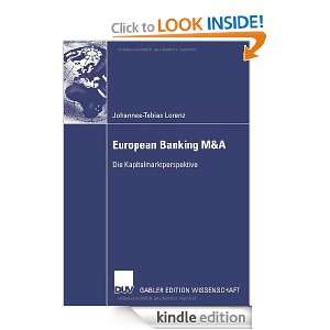 European Banking M&A Die Kapitalmarktperspektive (German Edition 