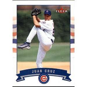  2002 Fleer Juan Cruz # 231