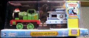 Take Along n play HOLIDAY ON SODOR PERCY & BLUE CABOOSE  