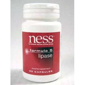 NESS Enzymes Lipase #5 90 caps