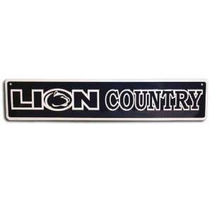  Penn State  Lion Country Street Sign 