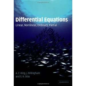  Differential Equations Linear, Nonlinear, Ordinary 