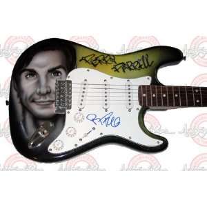  PERRY FARRELL Autographed JANES ADDICTION Signed Guitar Toys & Games