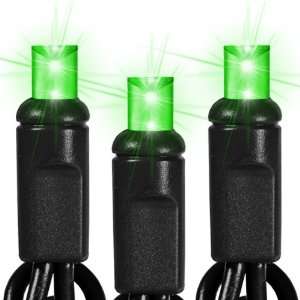  (50) Bulbs   LED   Lime Green Frost Wide Angle Mini 