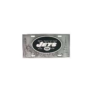  New York Jets Pewter License Plate