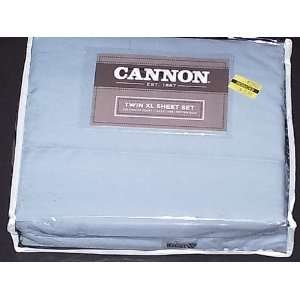 Cannon Twin XL Sheet Set Light Blue 