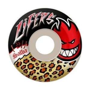  Spitfire Lifers Salba Skateboard Wheels   53mm (pack of 4 
