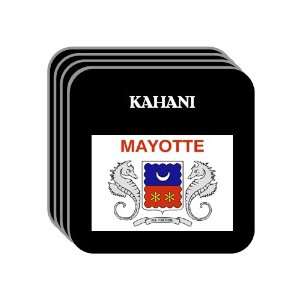  Mayotte   KAHANI Set of 4 Mini Mousepad Coasters 