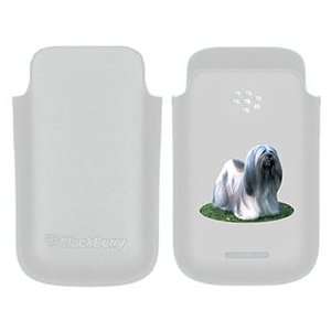  Lhasa Apso on BlackBerry Leather Pocket Case  Players 