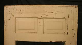 32x80 Antique Victorian Entry Door Glass Lite 6 Panels  