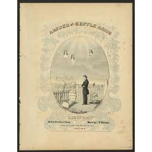 Answer,Gentle Annie,title page,grave,angel,grief,cemeteries,Charles 