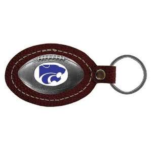  Kansas State Wildcats NCAA Football Key Tag (Leather 