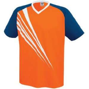  High Five STINGER Custom Soccer Jerseys ORANGE/NAVY/WHITE 