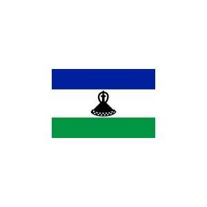  Lesotho Flag, 4 x 6, Outdoor, Nylon