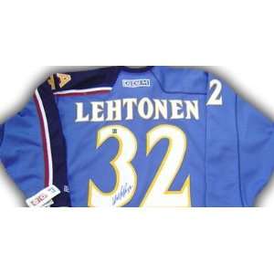  Kari Lehtonen autographed Hockey Jersey (Atlanta Thrashers 