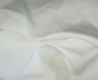 SILK/LINEN Blend Suiting Fabric IVORY 1/4 Yard remnant