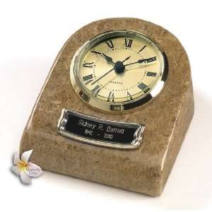    EarthGrain Mini Clock Marble Keepsake Cremation Urn