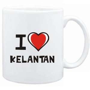  Mug White I love Kelantan  Cities