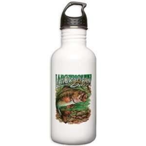    Stainless Water Bottle 1.0L Largemouth Bass 