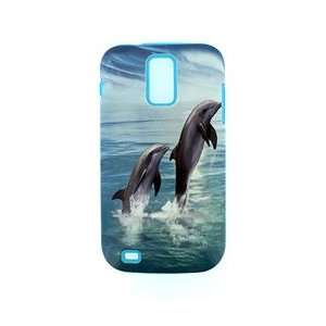  Samsung Galaxy S Ii T989 2 in 1 Hybrid Case Double Dophin 