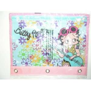  Betty Boop Pencil Stationery Make Up Bag ~ Pink Office 