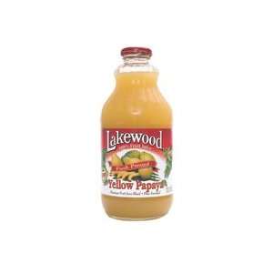 Lakewood, Yellow Papaya Juice, 12/32 Oz Grocery & Gourmet Food