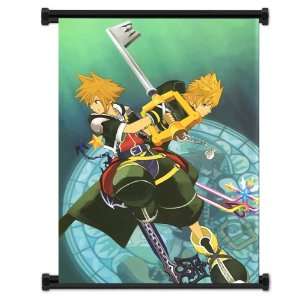 Kingdom Hearts Game Fabric Wall Scroll Poster (16x23) Inches