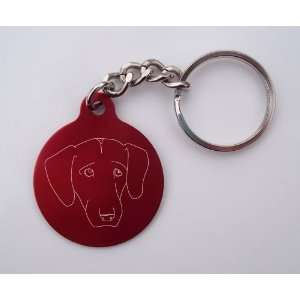  Laser Etched Labrador Retriever Face Key Chain Everything 