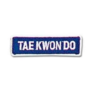  Patch   Tae Kwon Do rectangular emblem Sports 