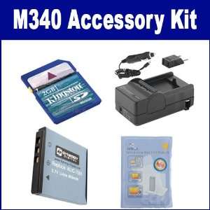  Kodak M340 Digital Camera Accessory Kit includes ZELCKSG 