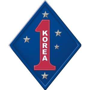  US Marine 1st Marines Korea Decal Sticker 5.5 Everything 