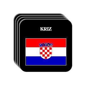  Croatia (Hrvatska)   KRIZ Set of 4 Mini Mousepad 