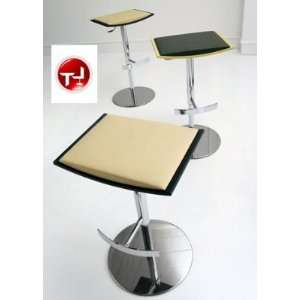  Bonbon Contemporary Adjustable Cafeteria Dining Barstool 