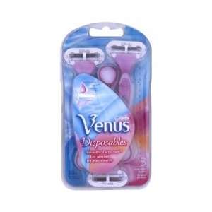   Gillette Venus Disposable Razors   1 Pack of 3 Razors Beauty