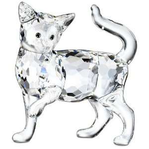 Retired Swarovski Mother Cat Crystal New Figurine 861914