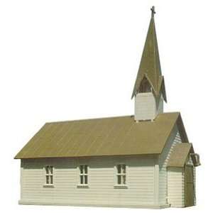  4105 COUNTRY CHURCH KIT HO IHC4105 Toys & Games